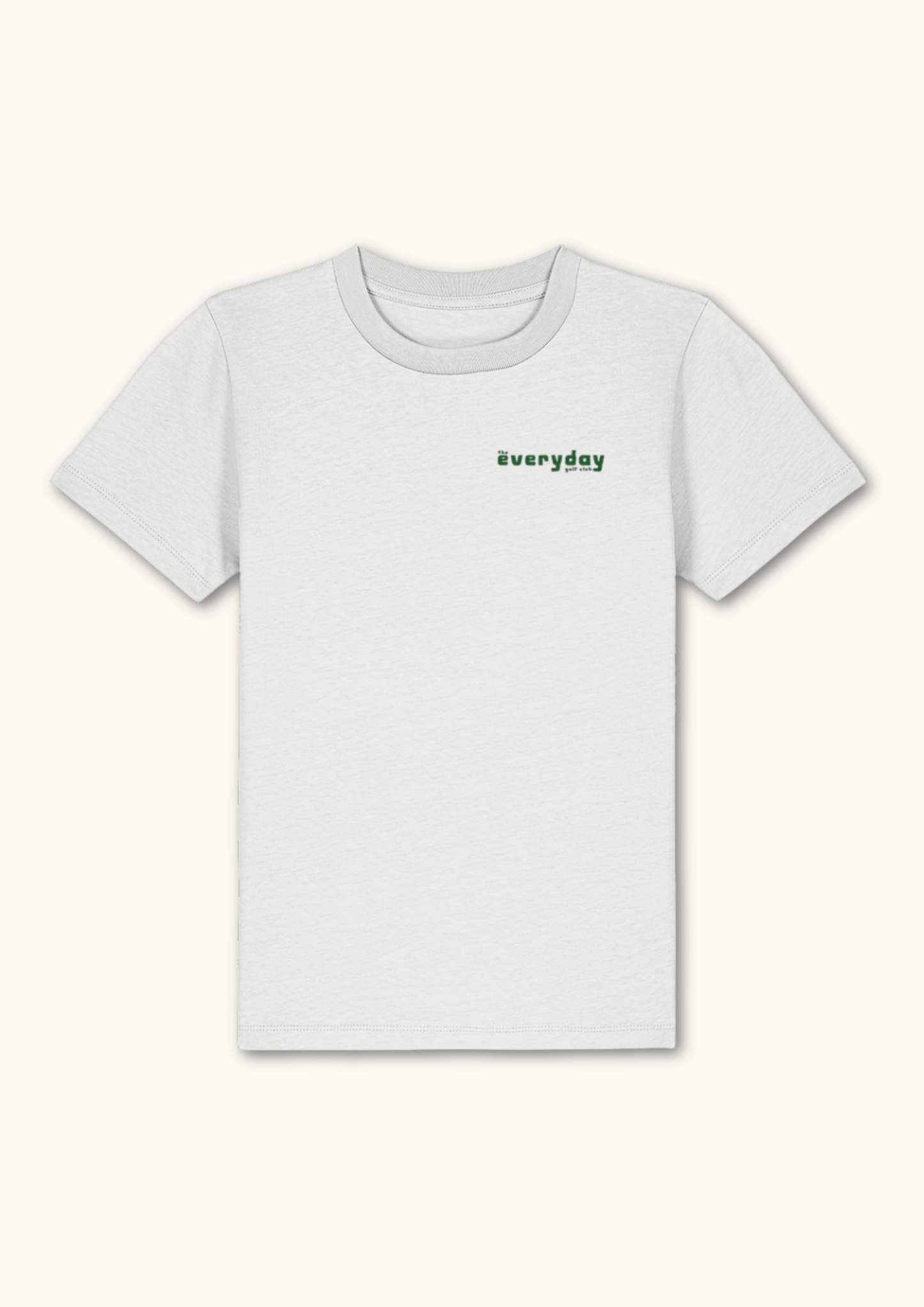 Everyday Logo kids golf t-shirt in organic cotton for young golf enthusiasts