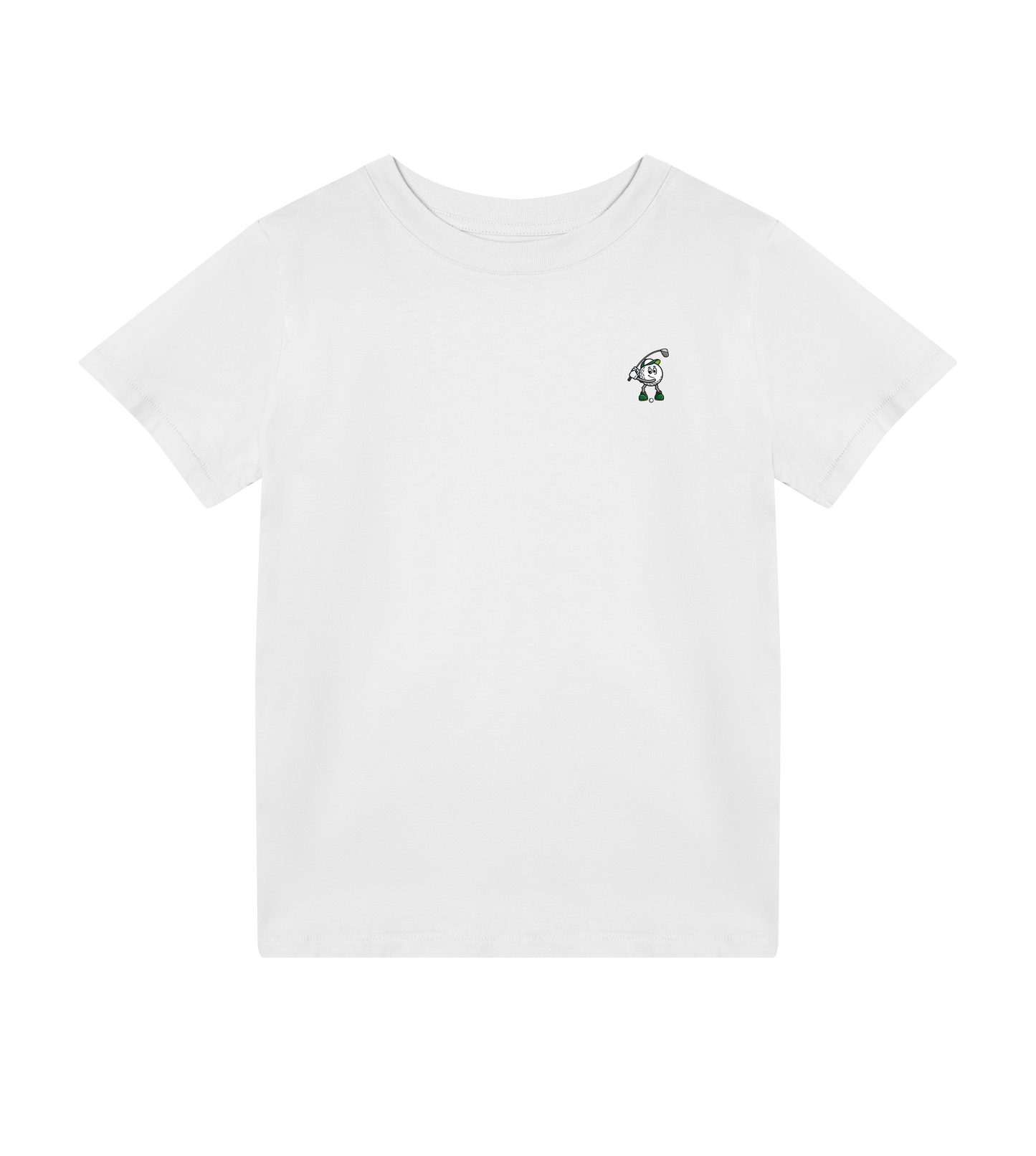 Fairway Finder graphic kids golf t-shirt in cotton for junior golfers