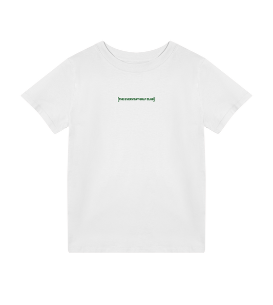 4 Ball back graphic kids golf t-shirt in cotton PurePrint fabric for social young golfers