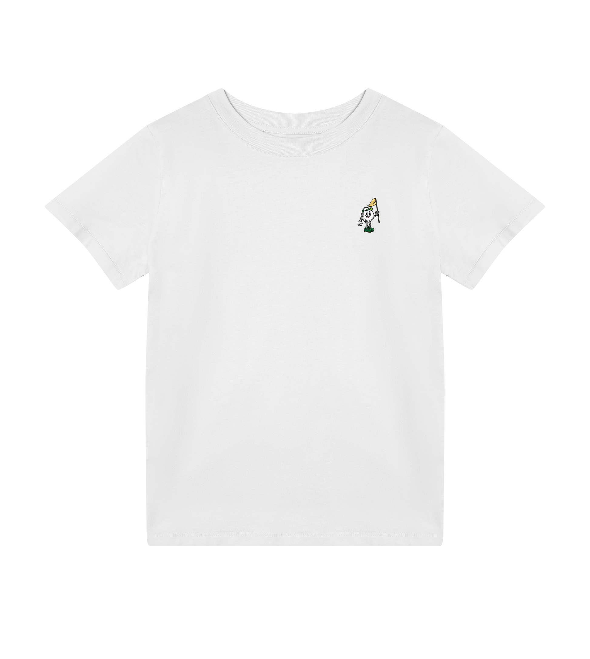 Pin High graphic kids golf t-shirt in cotton for young approach shot artists