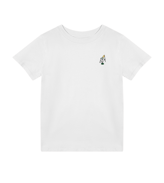 Pin High graphic kids golf t-shirt in cotton for young approach shot artists