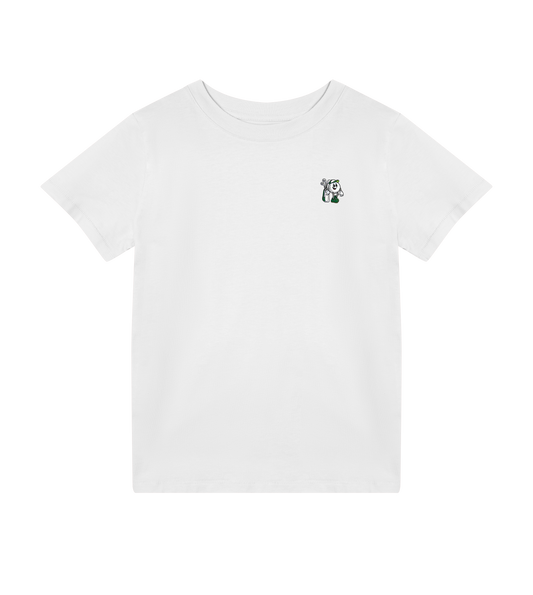 Tee Time graphic kids golf t-shirt in cotton for early starters