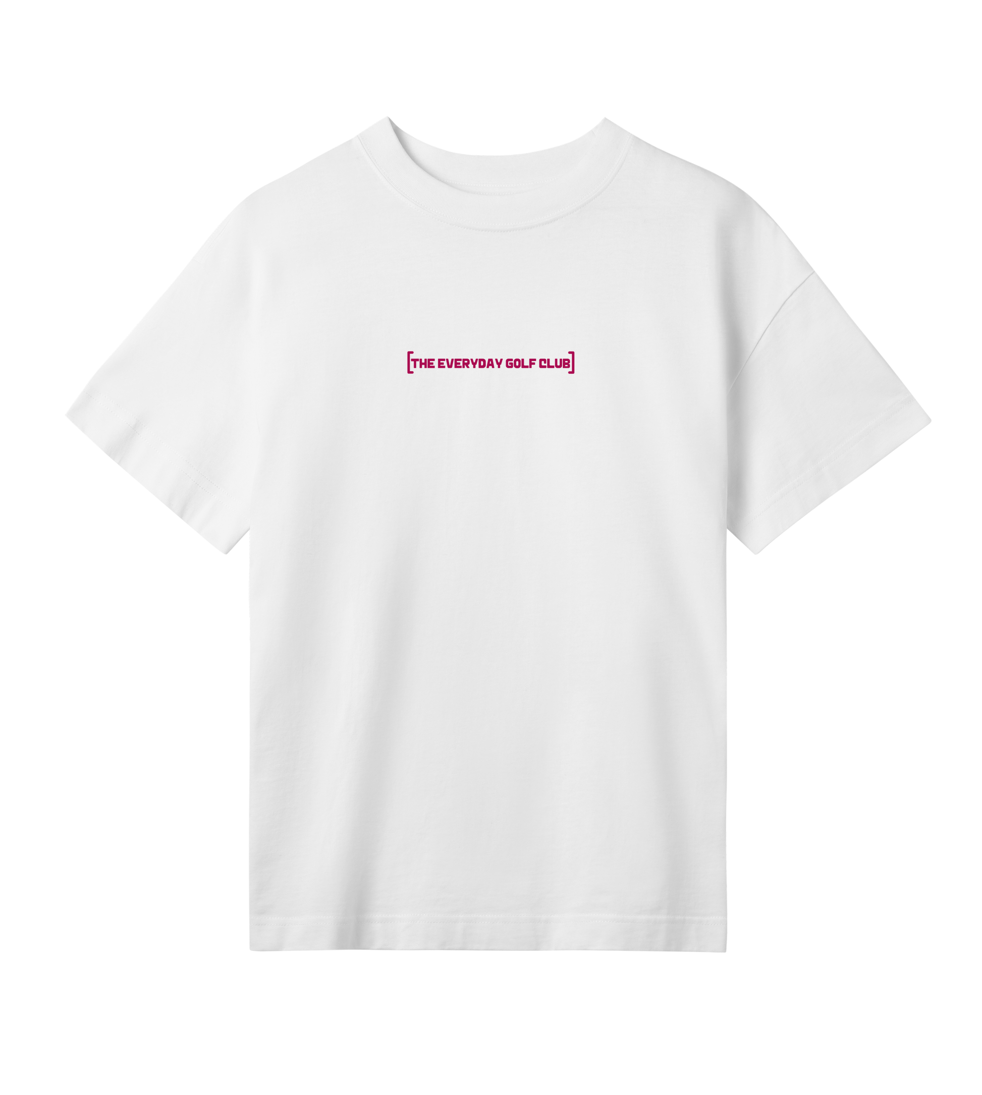 4 Ball back graphic oversized women's golf t-shirt in combed ringspun cotton for social golfers